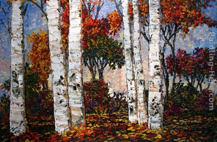 Maya Eventov Glorious Day in the Birches